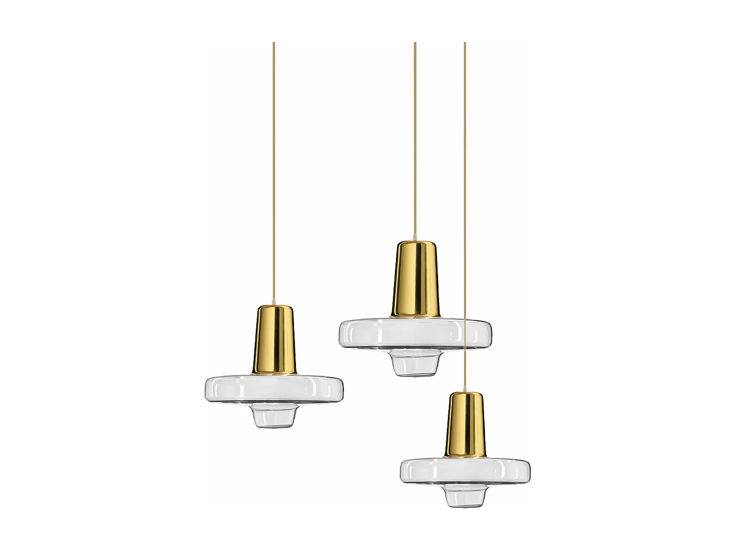 Lampe Suspendue Toolight App553-1Cp Gold