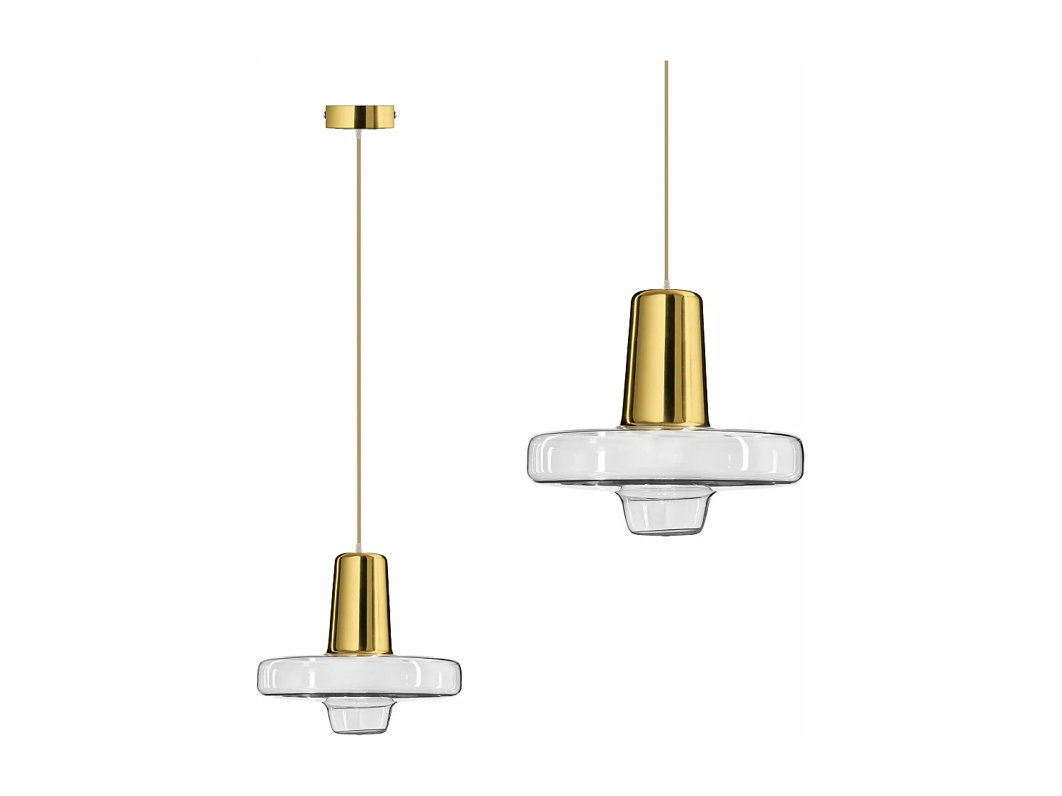 Candeeiro Suspenso Toolight App553-1Cp Gold