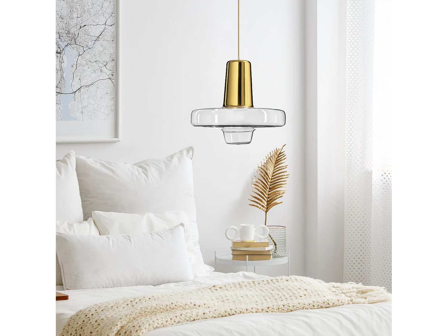 Candeeiro Suspenso Toolight App553-1Cp Gold