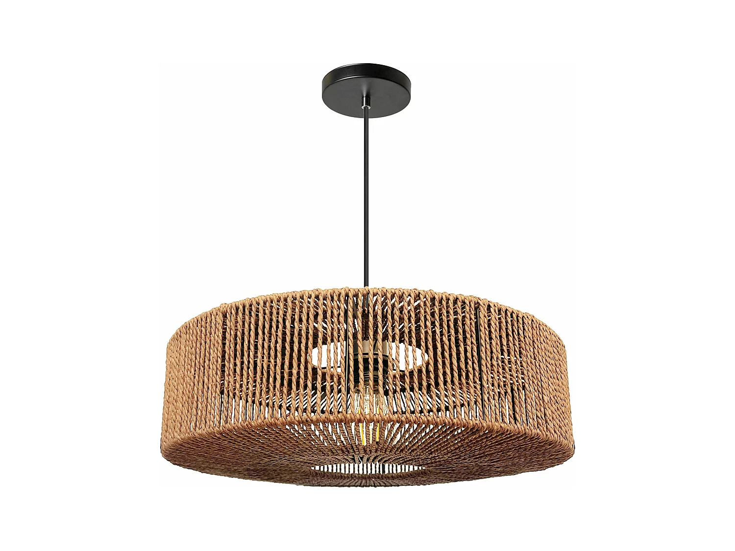 Lampe Suspendue Toolight App1294-1Pc Boho Beige