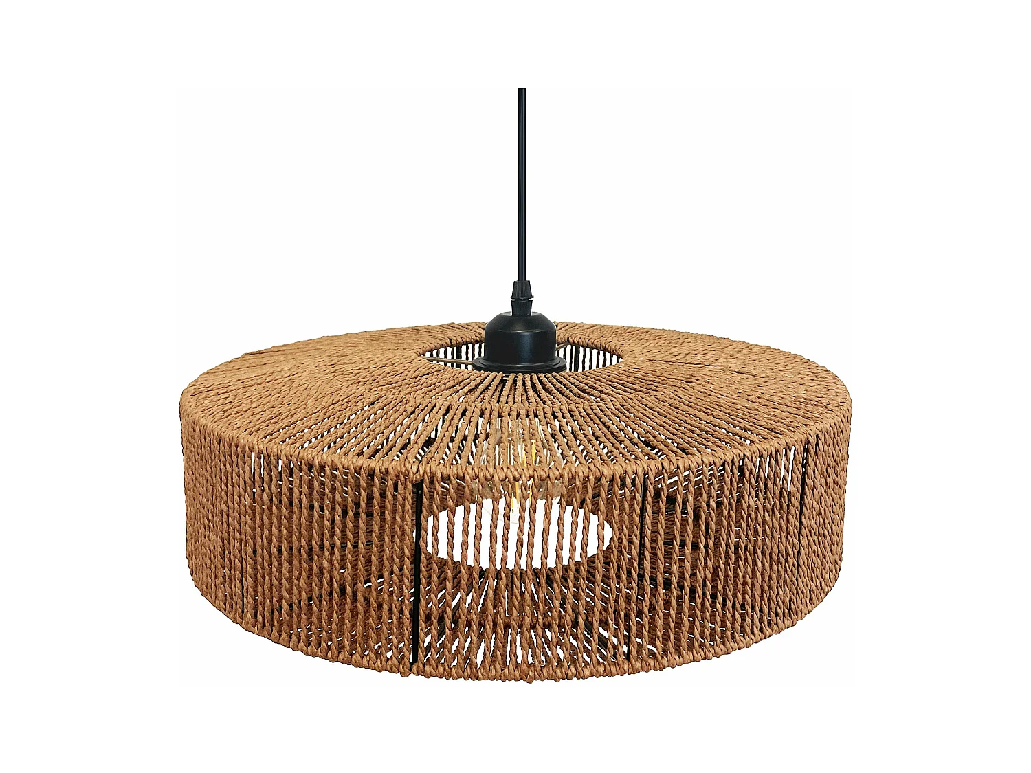 Lampe Suspendue Toolight App1294-1Pc Boho Beige