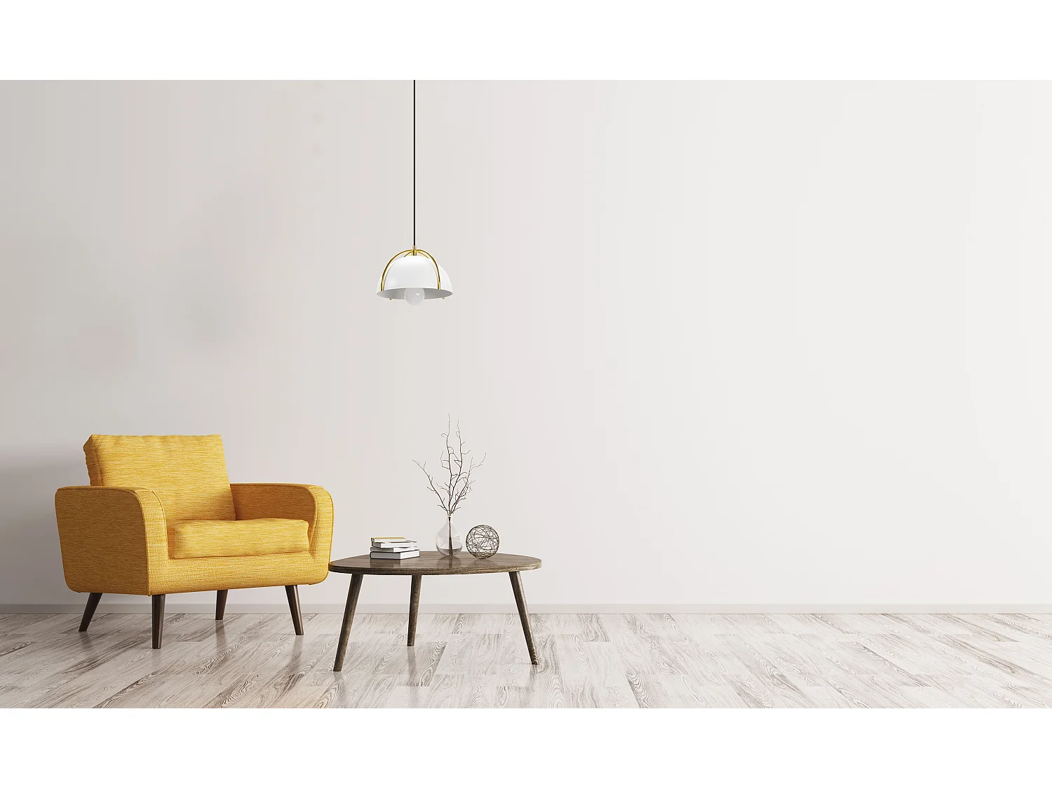 Lampe Suspendue Toolight App1216-1Cp Gold White