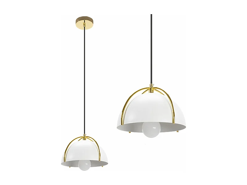 Lampe Suspendue Toolight App1216-1Cp Gold White