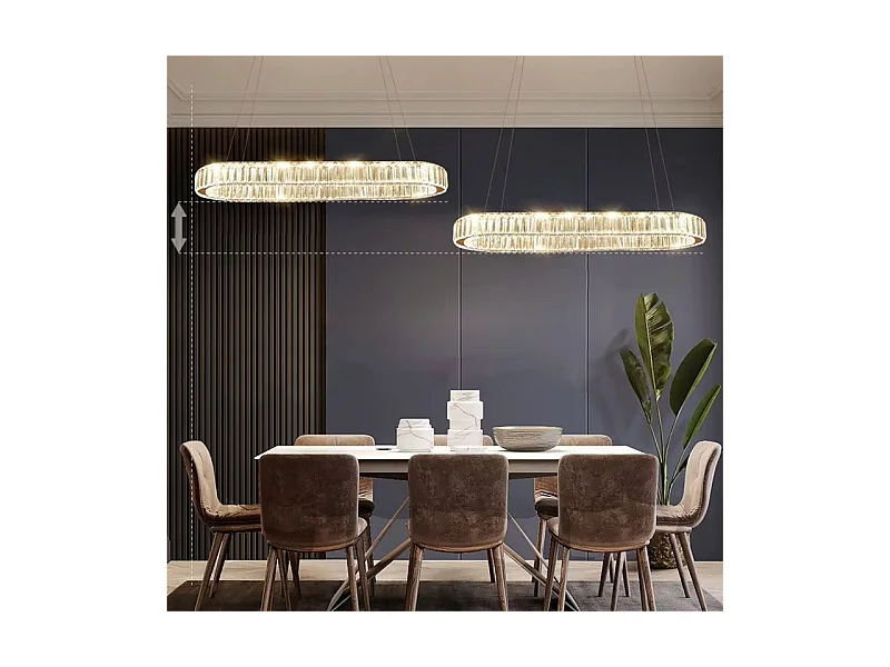 Lampe Suspendue Toolight Led App1547-Cp Chrome