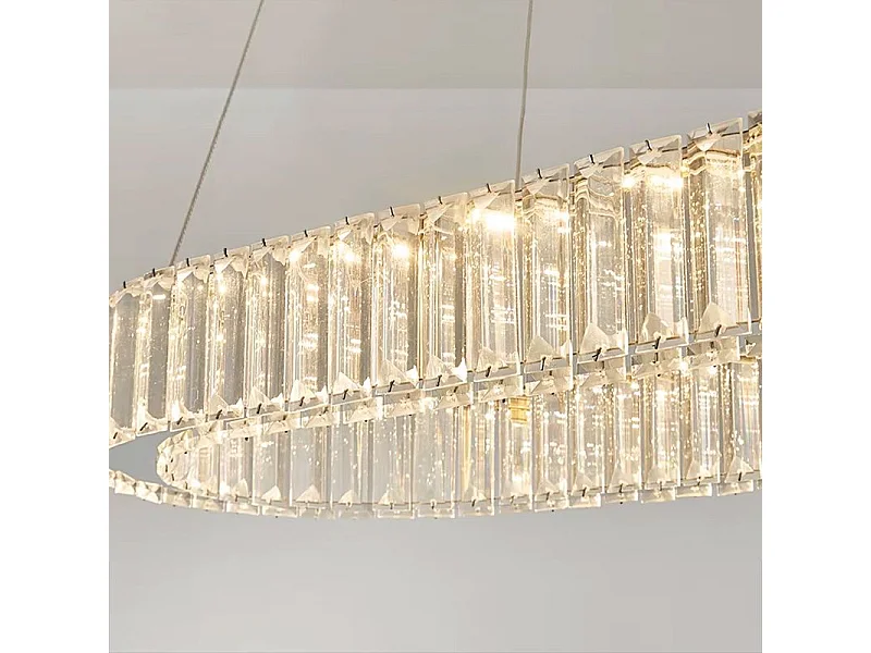 Toolight LED APP1547-CP hængelampe krom 80X29X75CM