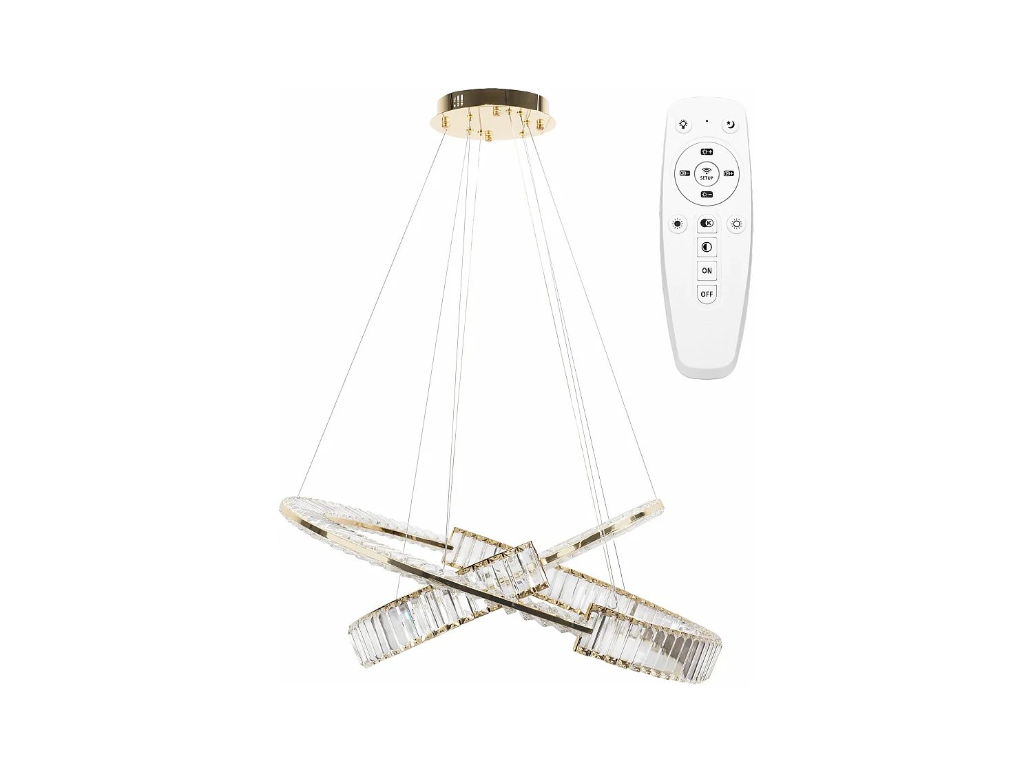 Lampe Suspendue Toolight Led App1524-Cp60/80 Gold