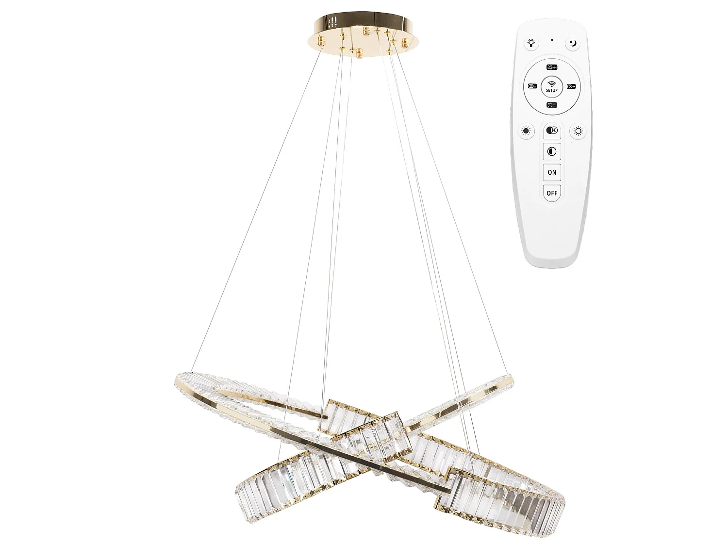 Lampe Suspendue Toolight Led App1524-Cp60/80 Gold