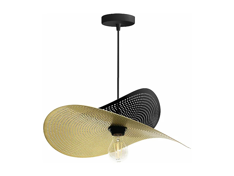 Hängelampe Toolight App1471-1Cp Black Gold