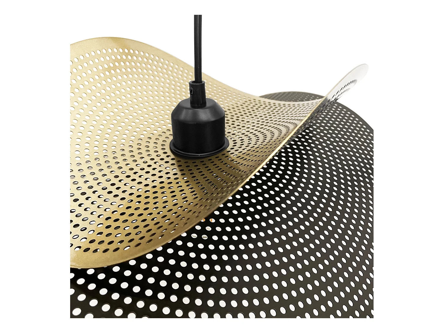 Lampe Suspendue Toolight App1471-1Cp Black Gold