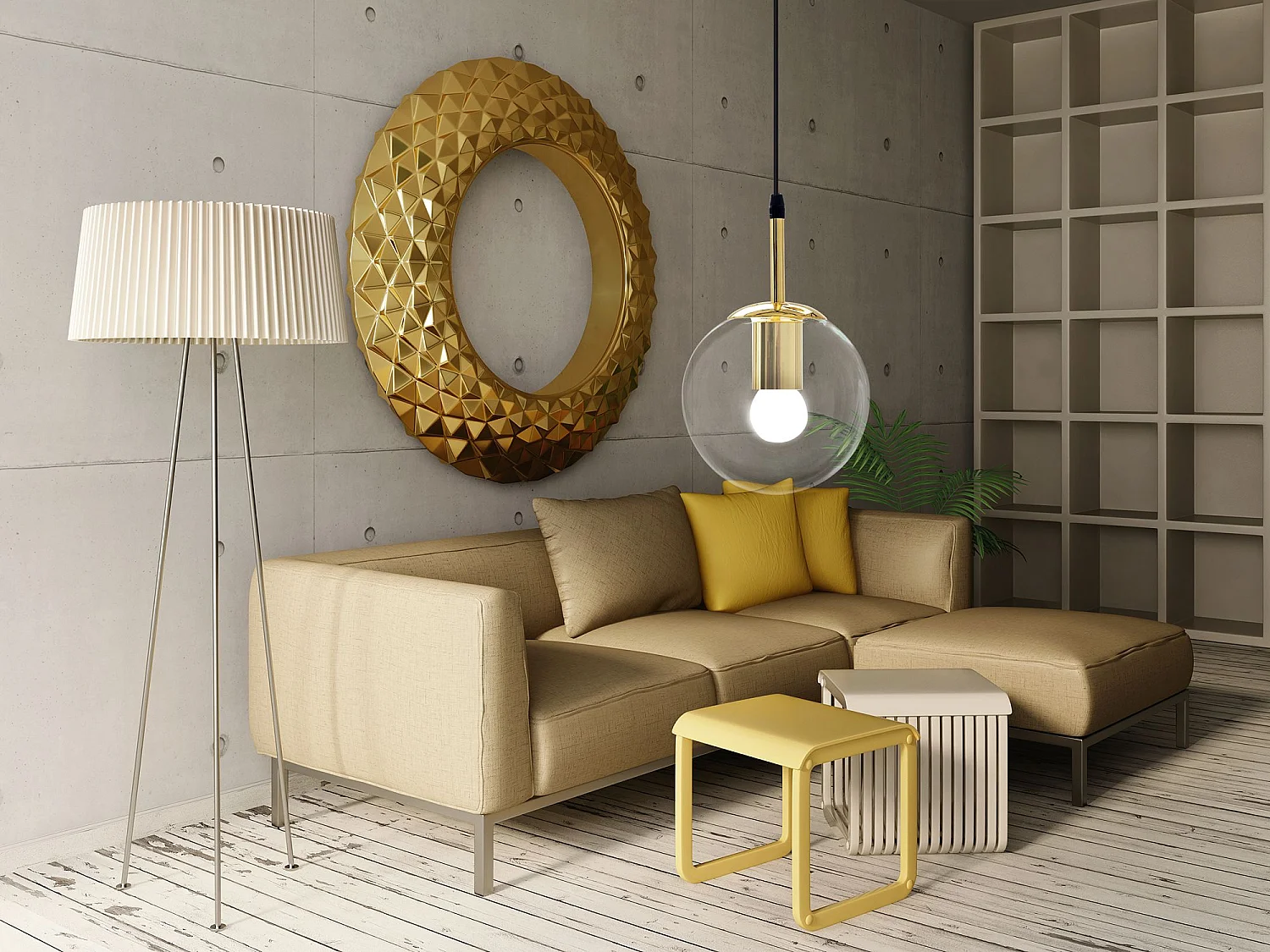 Lampada Toolight App686-1Cp Gold