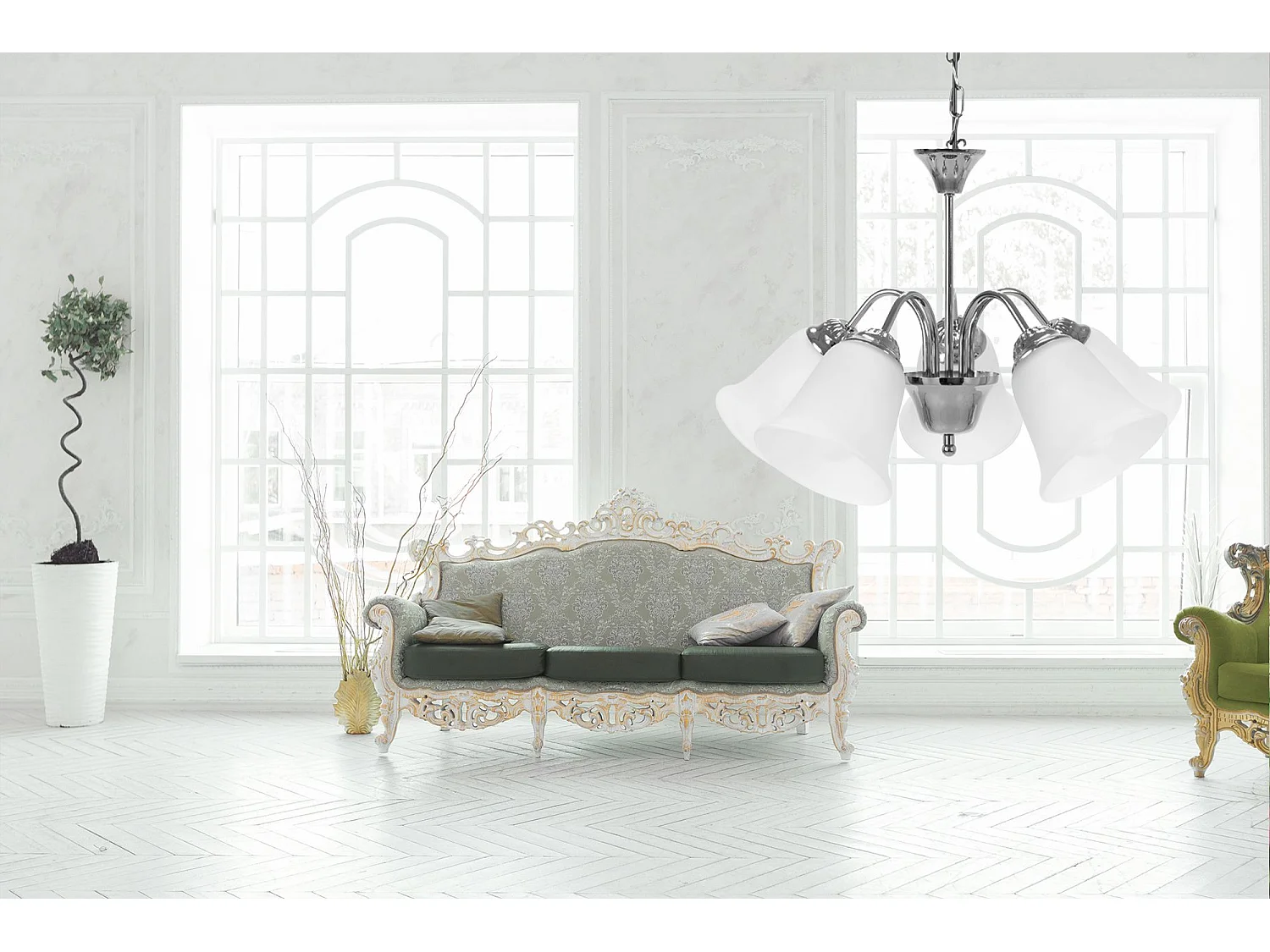 Hanglamp Toolight App960-5Cp Chrome