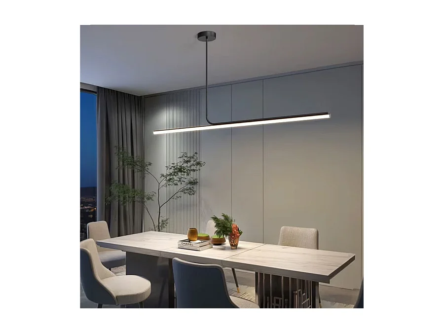 Lampe Suspendue Toolight Led App1659-Cp 120Cm Black