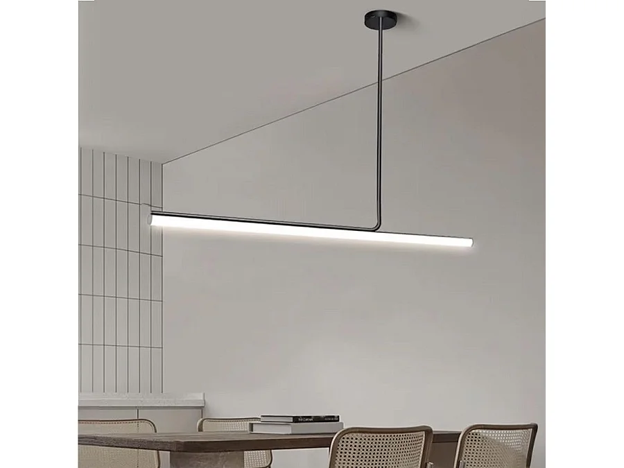 Candeeiro Suspenso Toolight Led App1659-Cp 120Cm Black