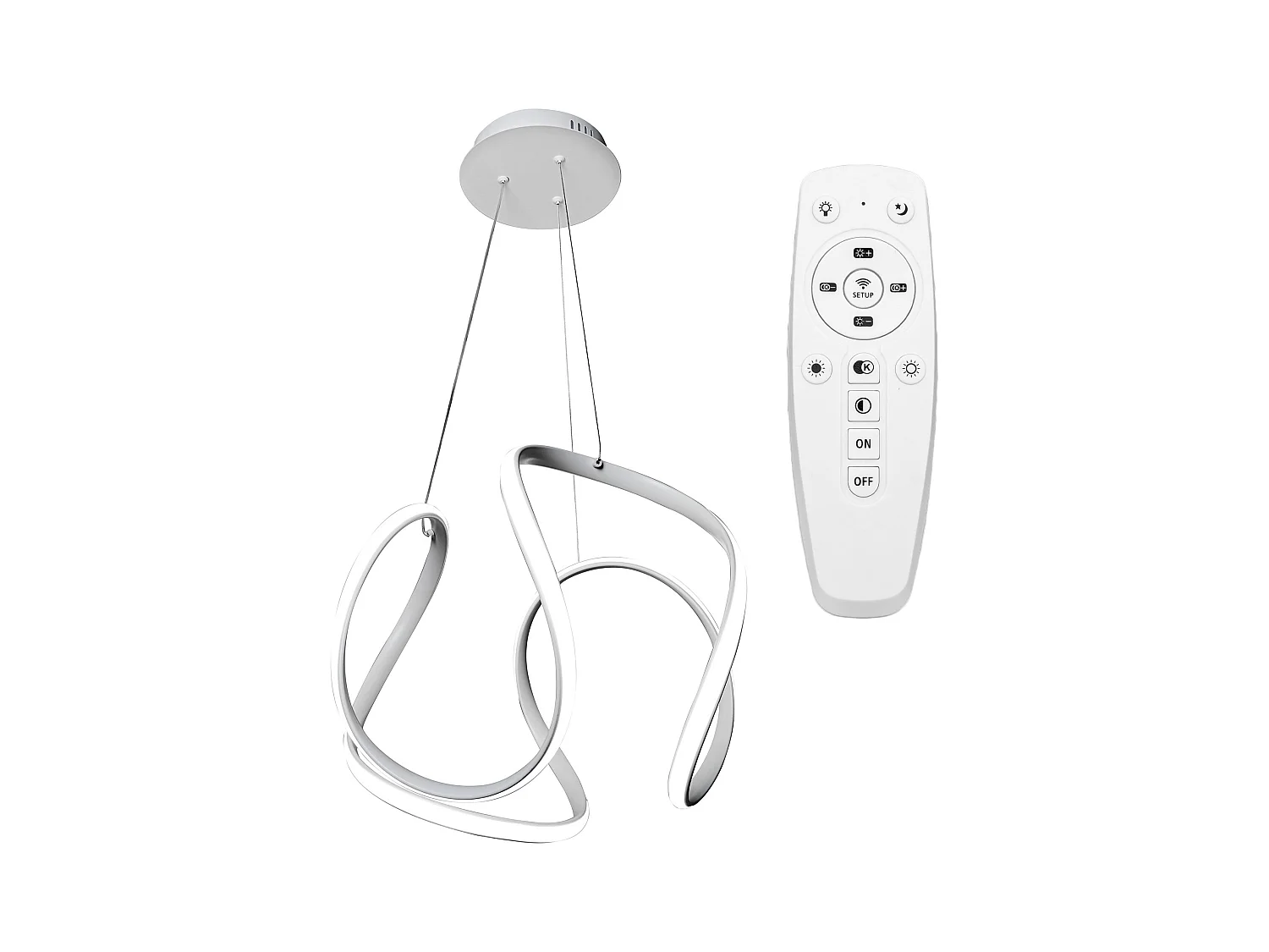 Lampe Suspendue Toolight App388-Cp White