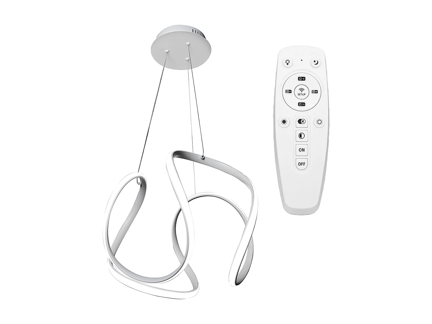 Lampe Suspendue Toolight App388-Cp White