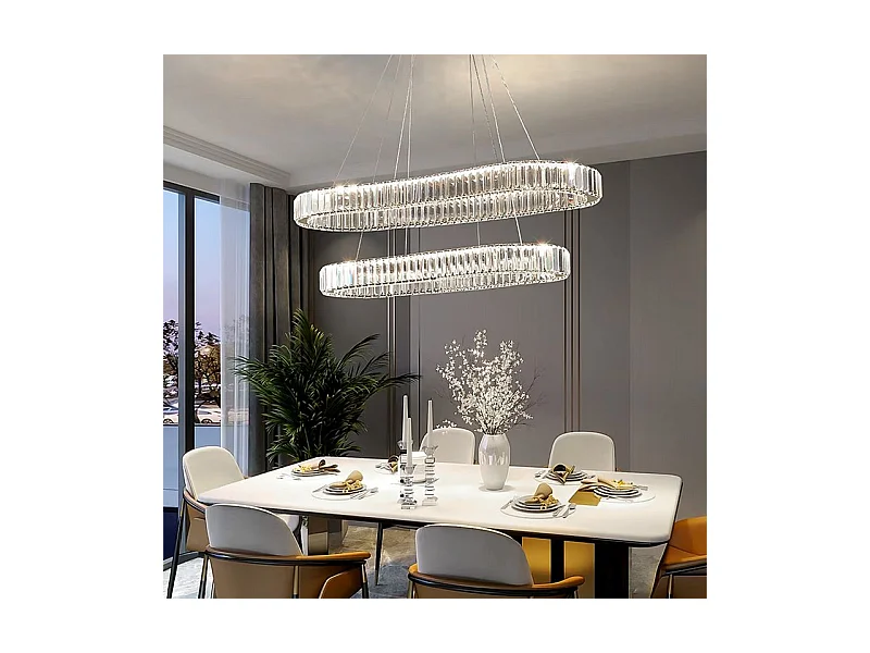 Lampe Suspendue Toolight Led App1546-Cp2 Chrome