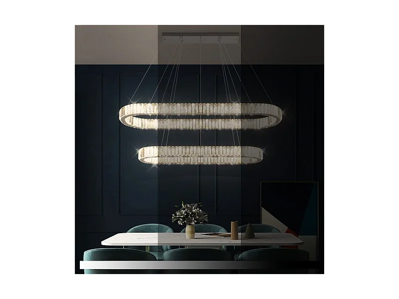 Lampe Suspendue Toolight Led App1546-Cp2 Chrome