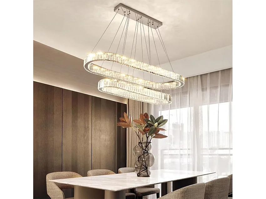 Lampe Suspendue Toolight Led App1546-Cp2 Chrome