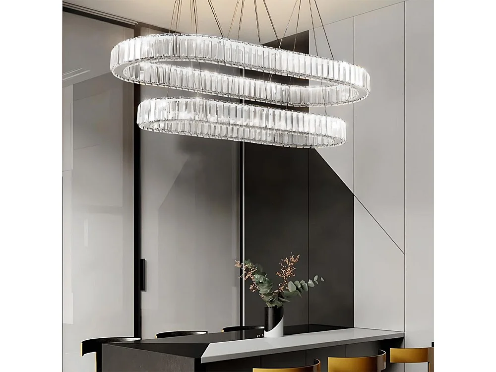 Lampe Suspendue Toolight Led App1546-Cp2 Chrome