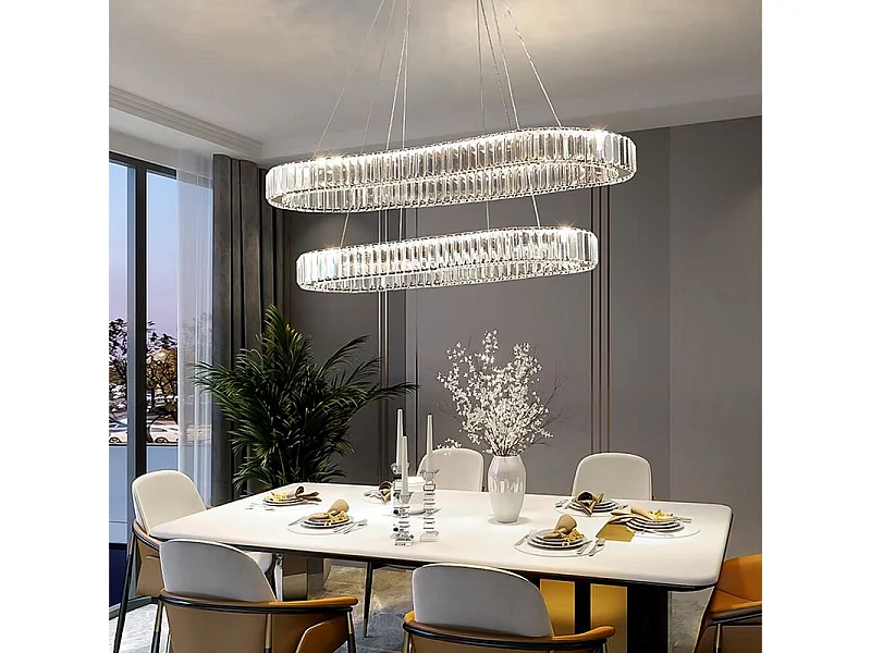 Lampe Suspendue Toolight Led App1546-Cp2 Chrome