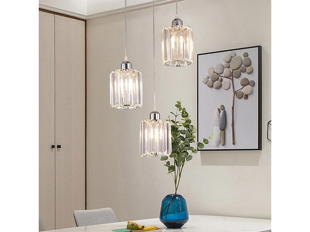 Lampe Suspendue Toolight App510-3Cpr Chrome