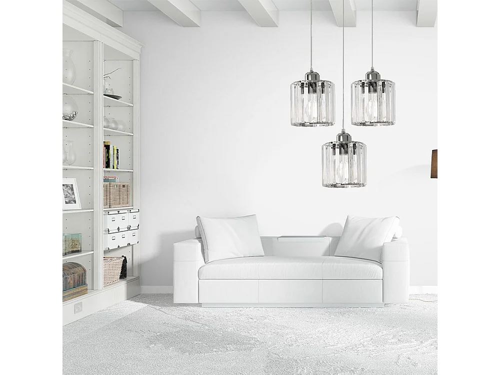 Lampe Suspendue Toolight App510-3Cpr Chrome