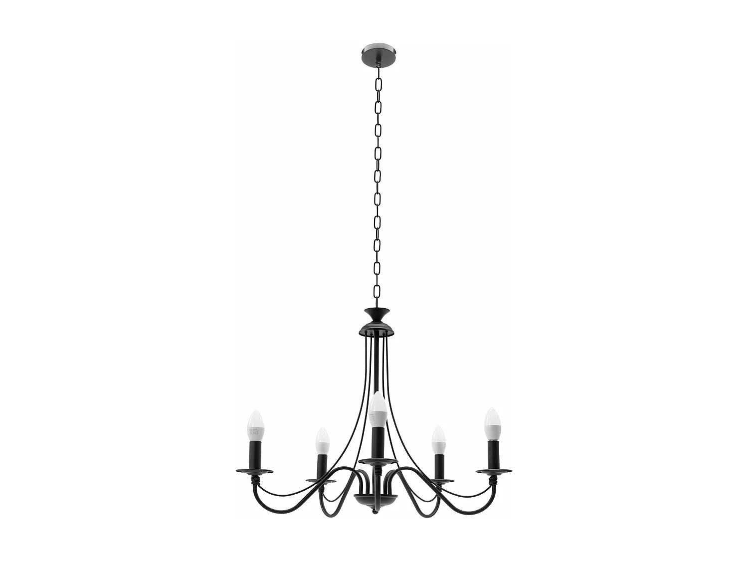 Lámpara Toolight App647-5Cp Black