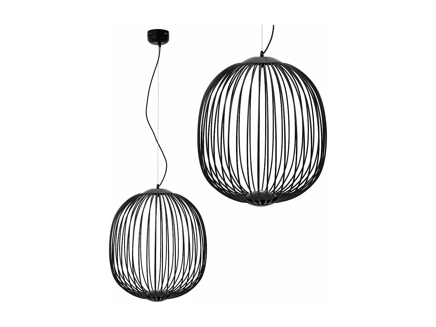 Lampe Suspendue Toolight App967-1Cp Black