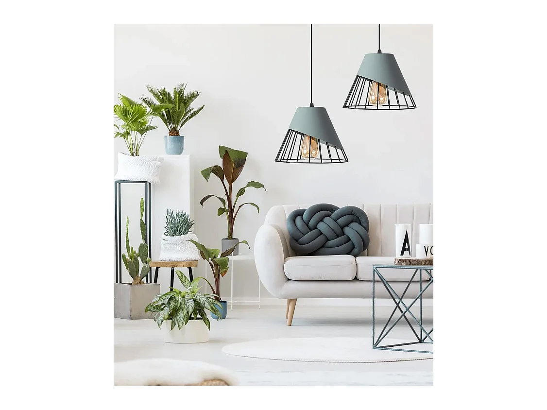 Lampe Suspendue Toolight App228-1Cp White Black