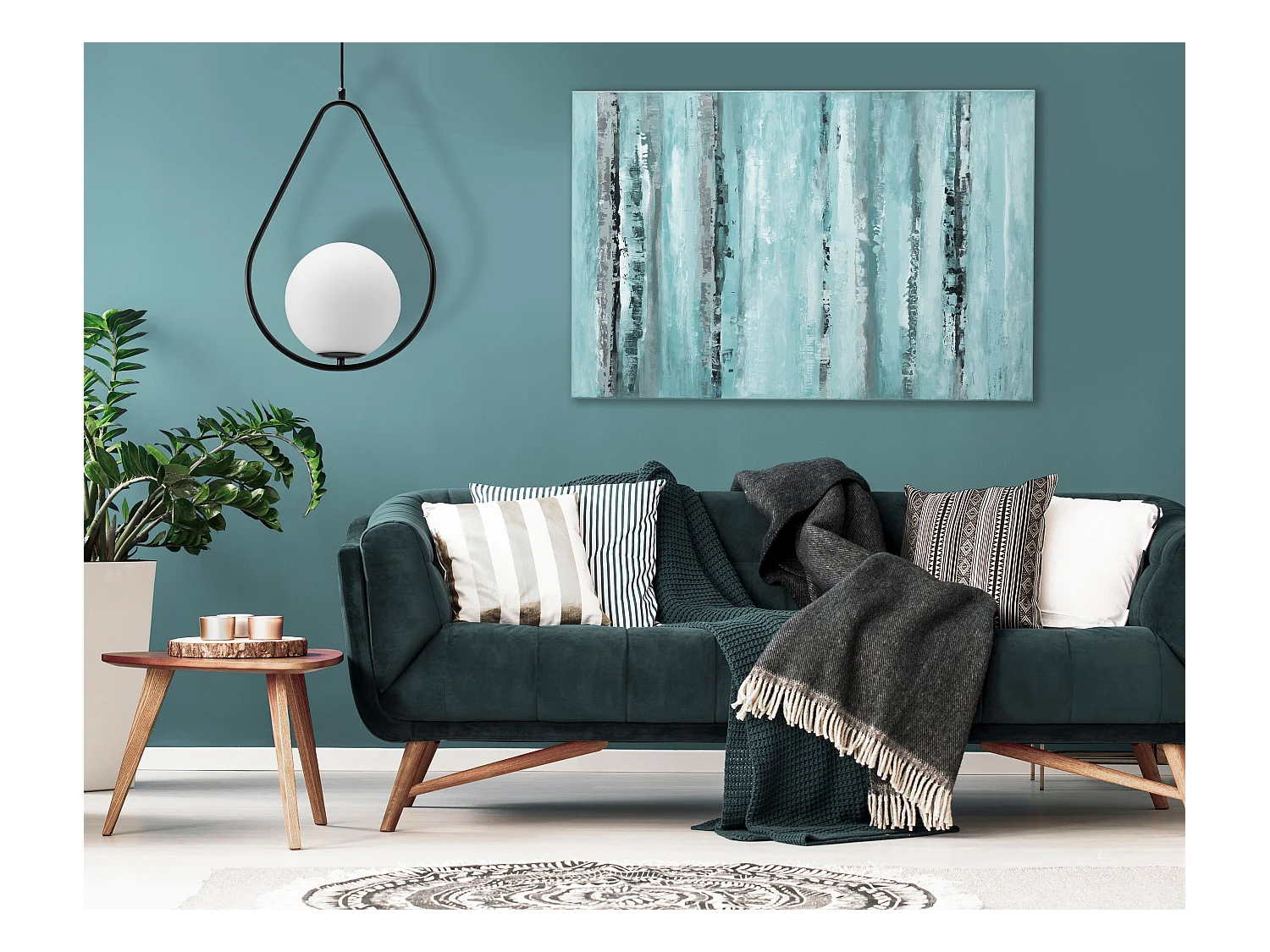 Lampe Suspendue Toolight App938-1Cp Black