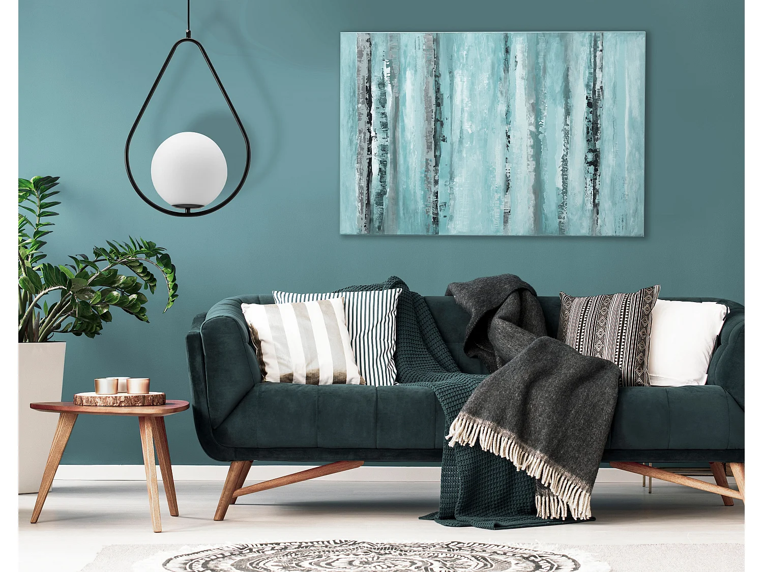 Lampe Suspendue Toolight App938-1Cp Black