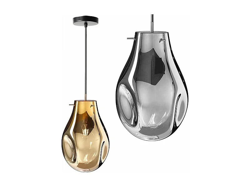 Hängelampe Toolight App328-1Cp Amber Grey