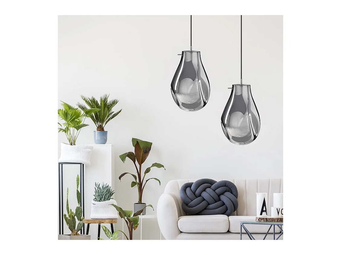 Hanglamp Toolight App328-1Cp Amber Grey