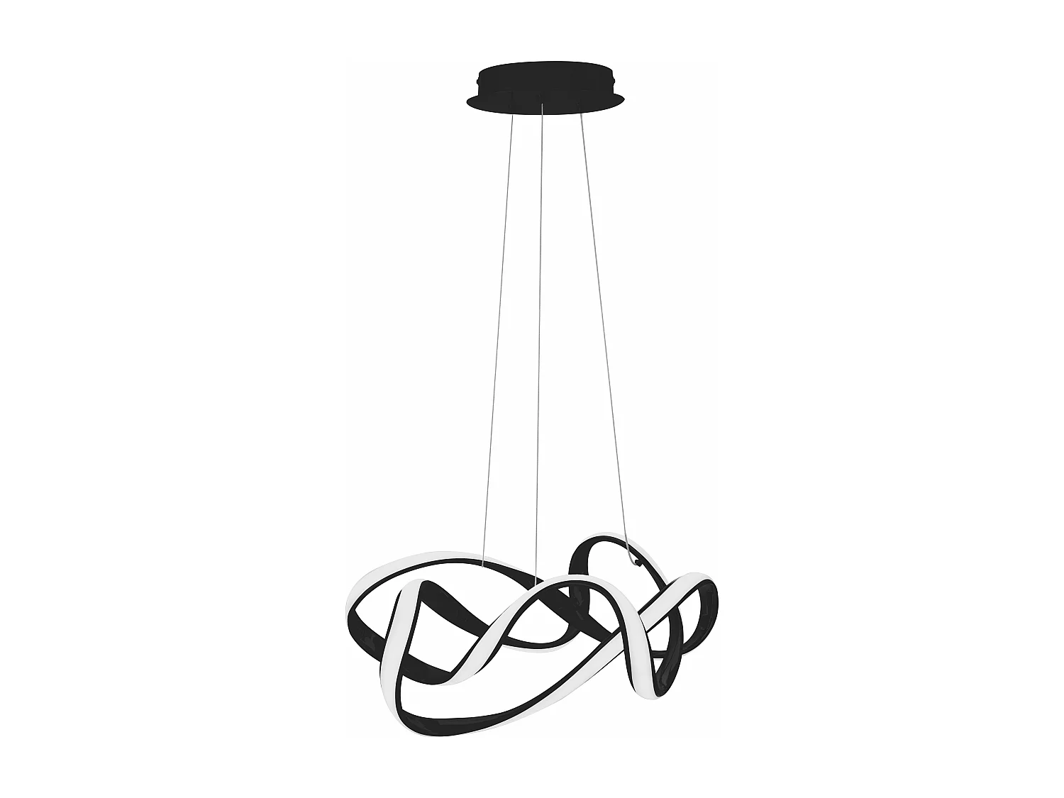 Lampe Suspendue Toolight Led App820-Cp Eve Black