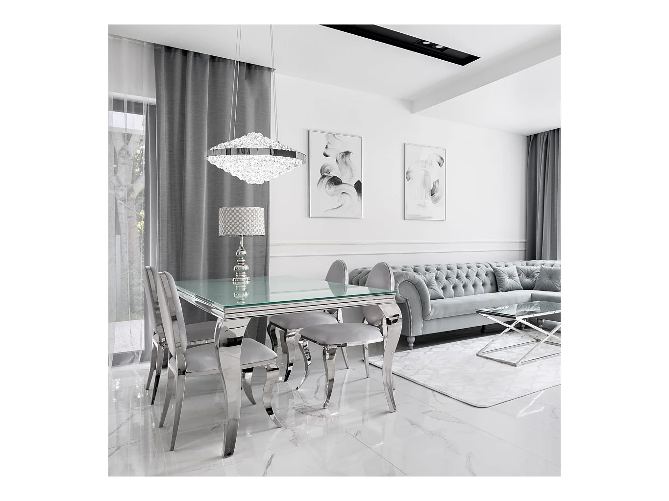 Hanglamp Toolight App774-1Cp Light Grey