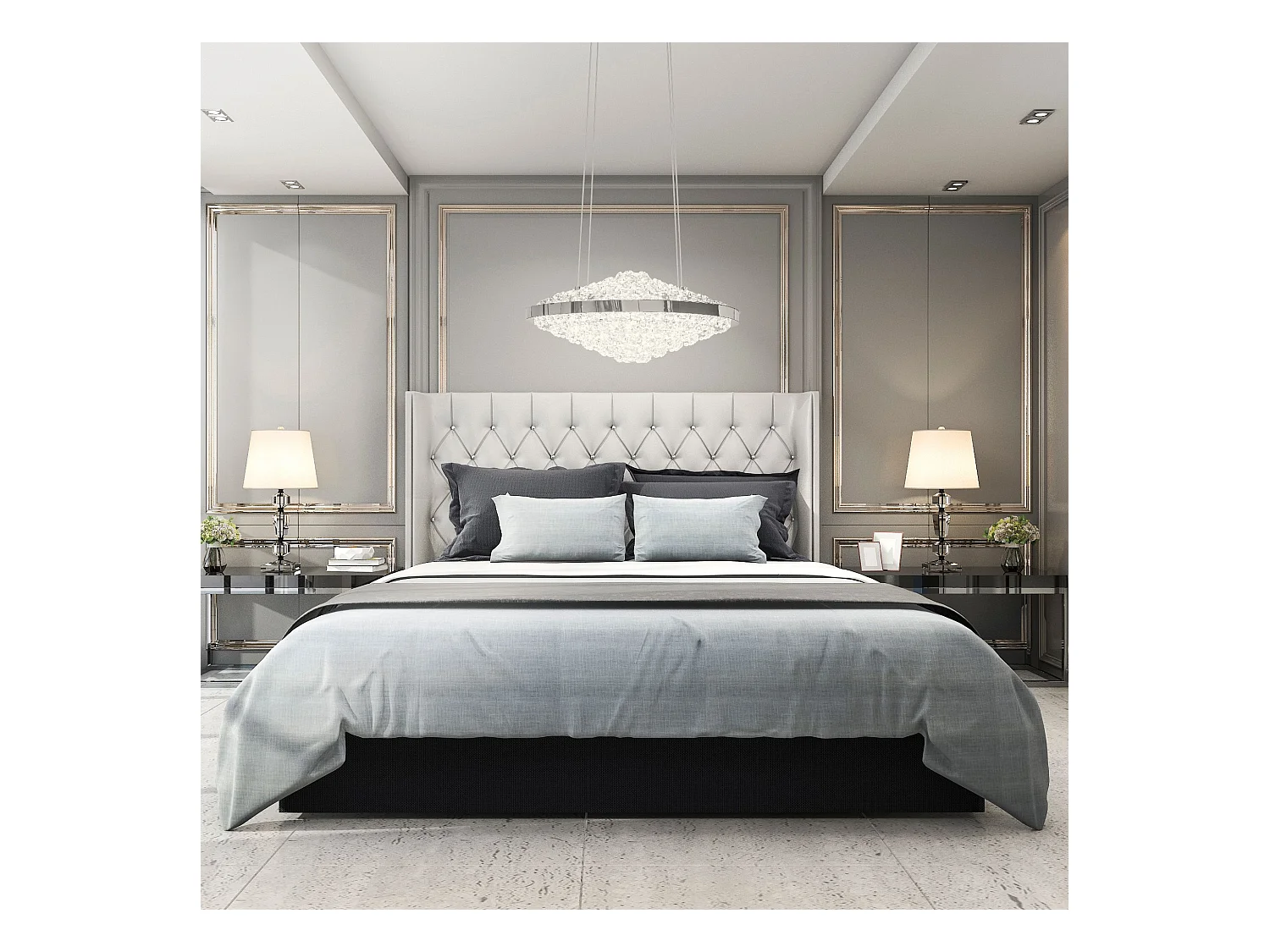 Hanglamp Toolight App774-1Cp Light Grey