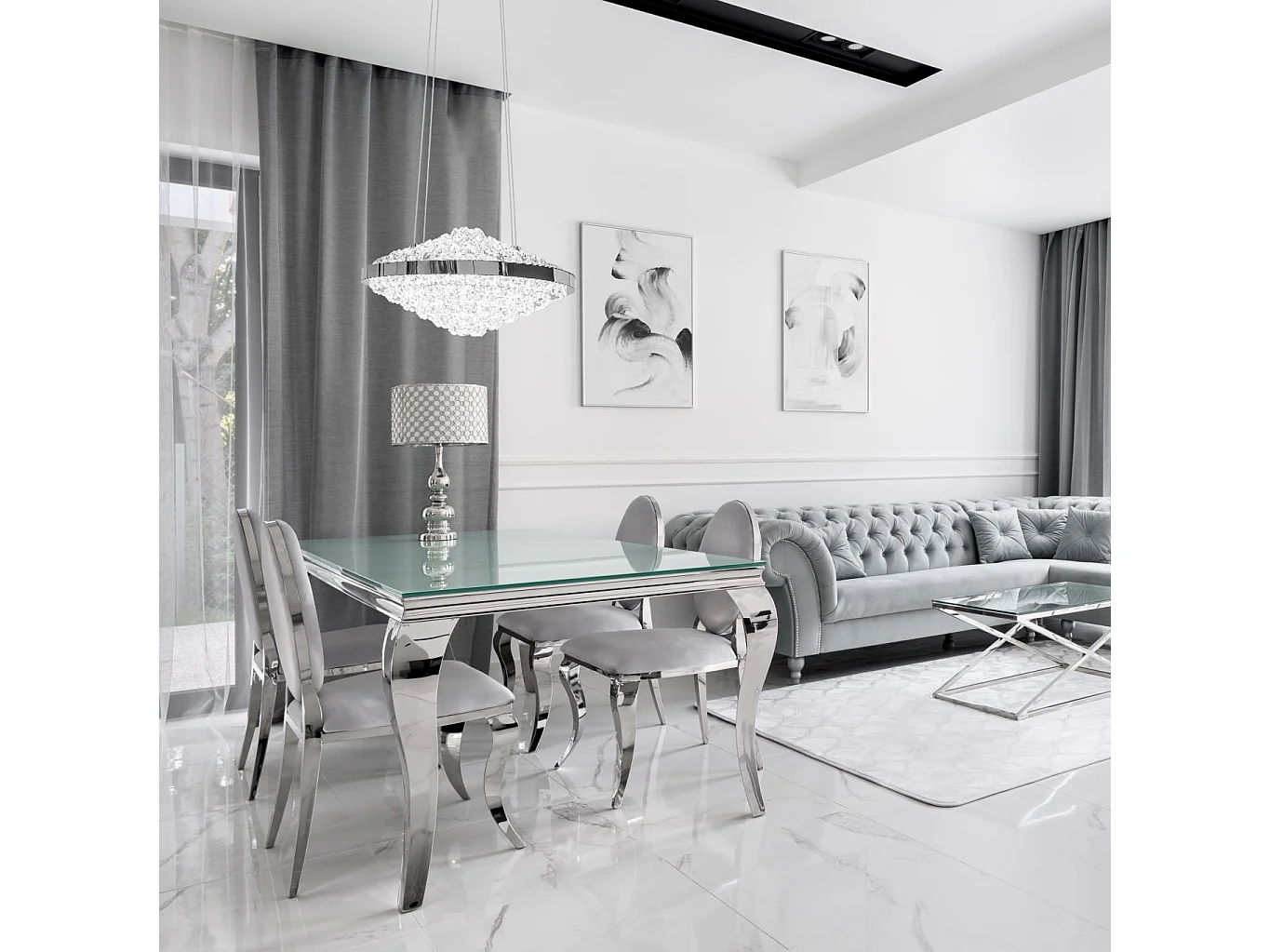 Lampe Suspendue Toolight App774-1Cp Light Grey