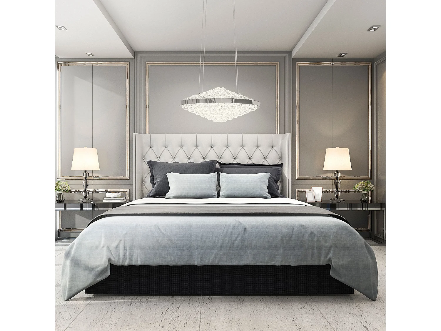 Lampe Suspendue Toolight App774-1Cp Light Grey