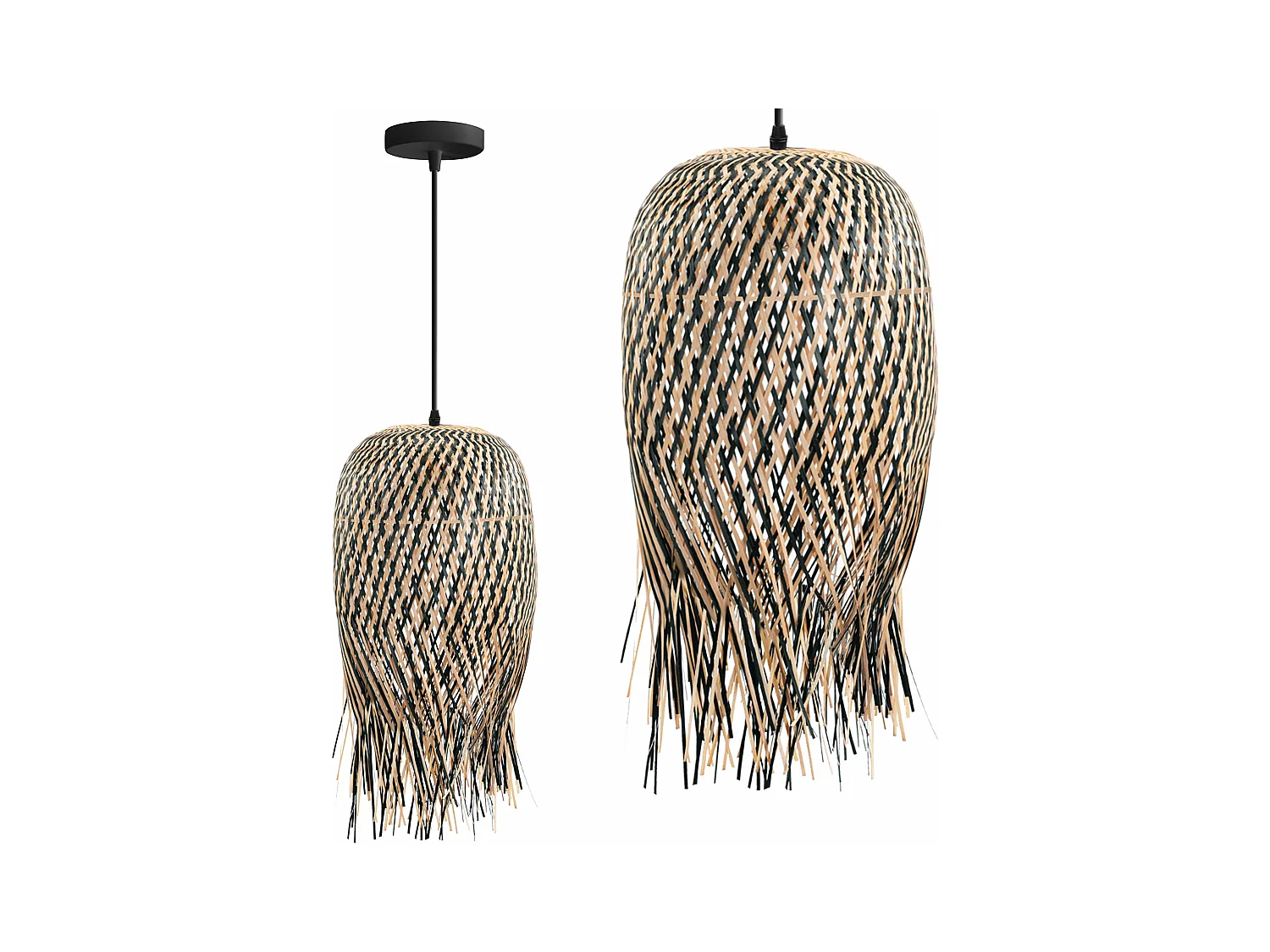 Lampe Suspendue Toolight App1327-1Cp Beige