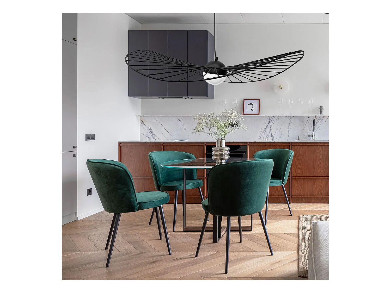 Lampe Suspendue Toolight Led App652-1Cp 80Cm Black