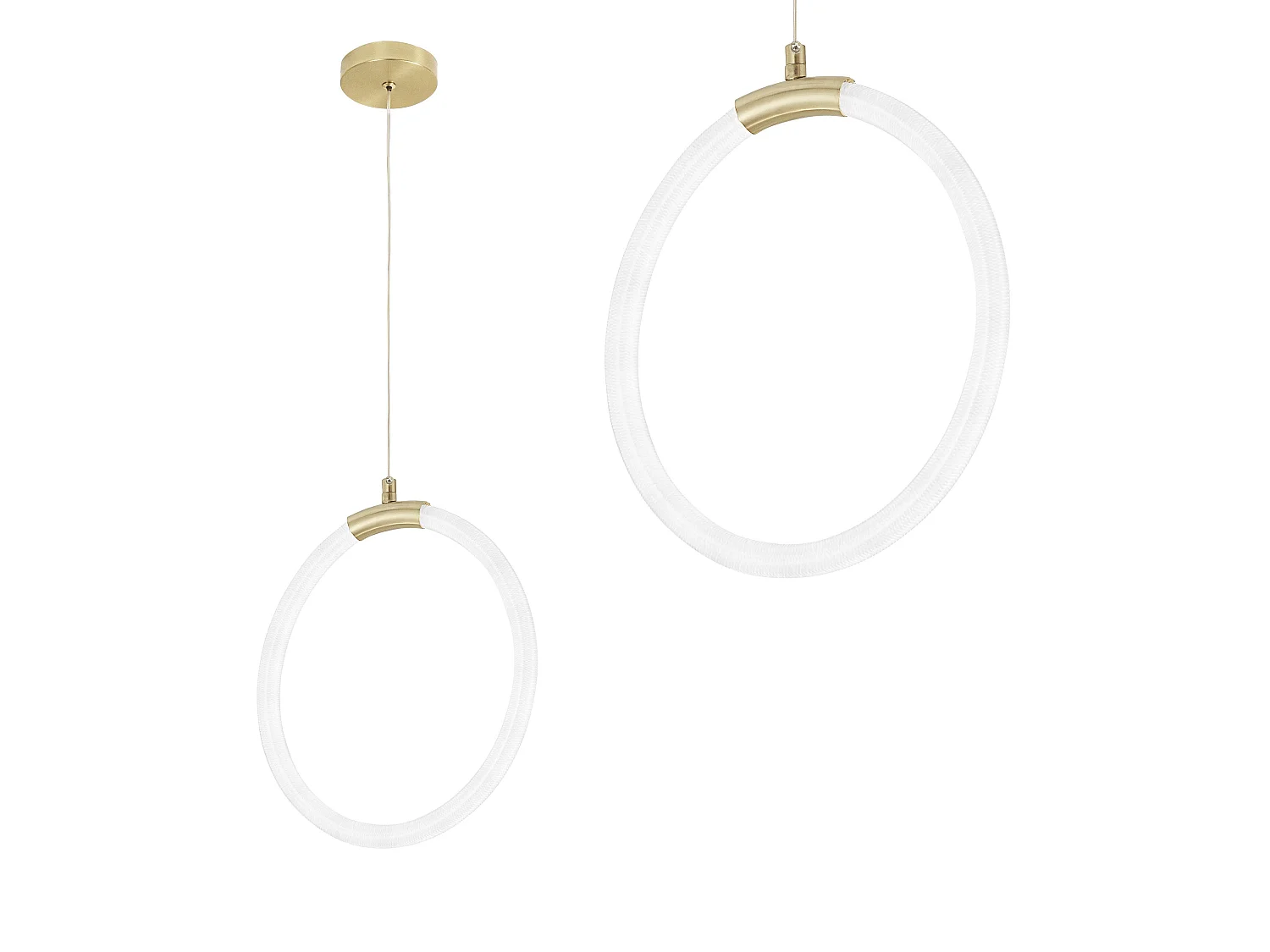 Candeeiro Suspenso Toolight Led G020-Cp Gold