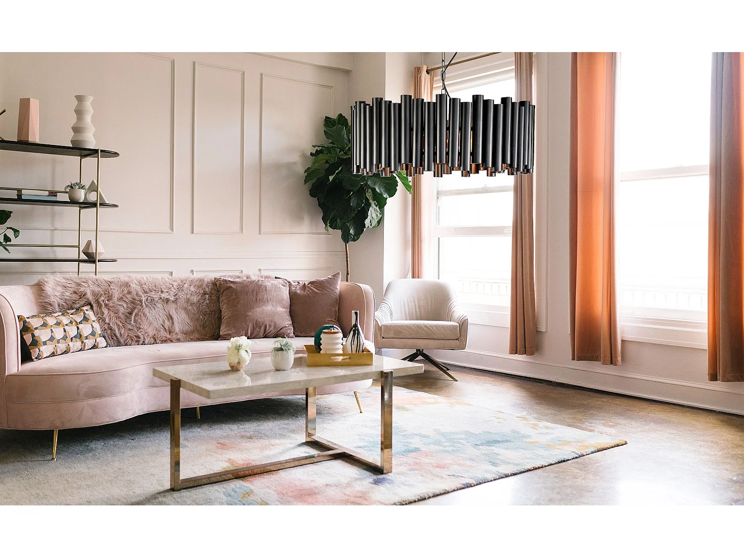 Hängelampe Toolight App1306-C Black