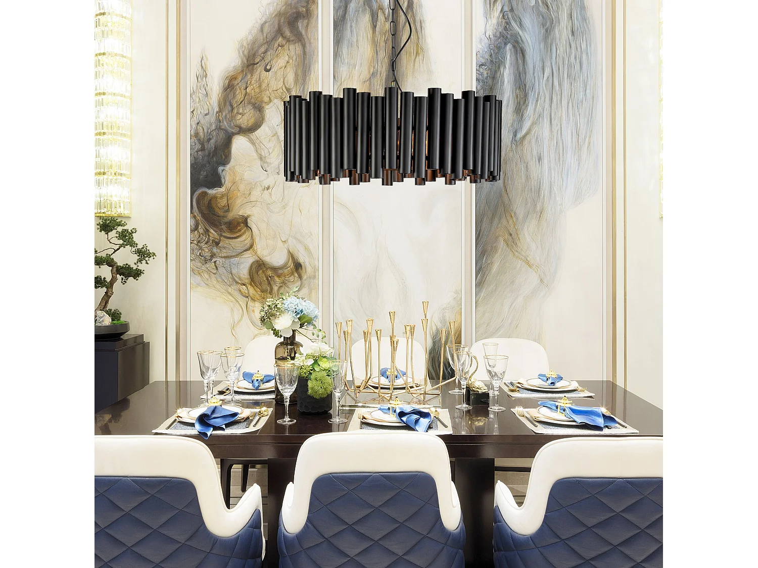 Toolight pendant ceiling lamp APP1306-C Black