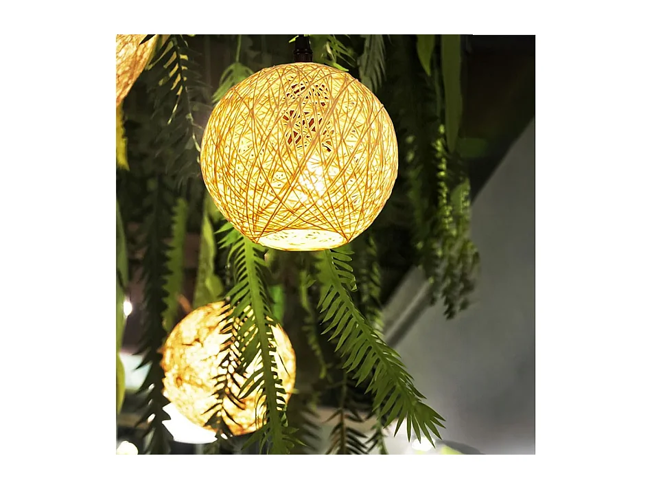 Lampe Suspendue Toolight App1320-1Cp Boho Beige