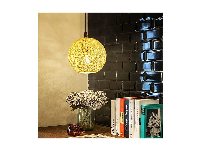 Lampe Suspendue Toolight App1320-1Cp Boho Beige