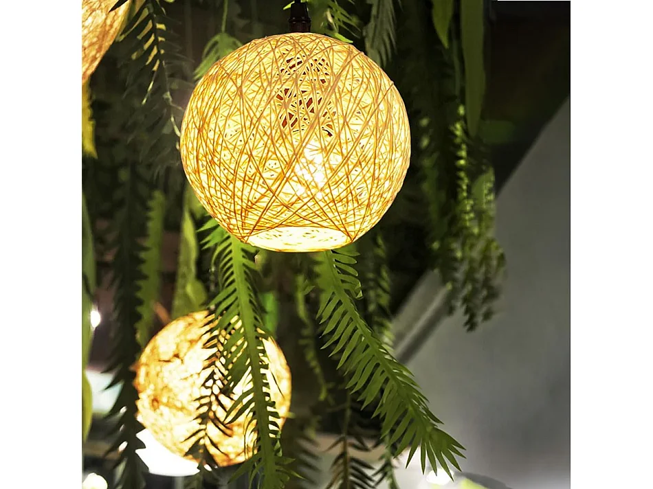 Lampe Suspendue Toolight App1320-1Cp Boho Beige