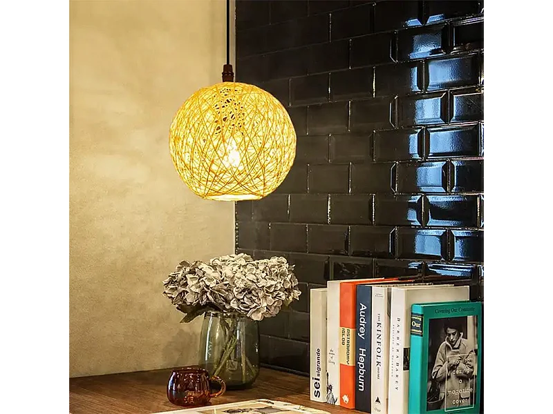 Lampe Suspendue Toolight App1320-1Cp Boho Beige