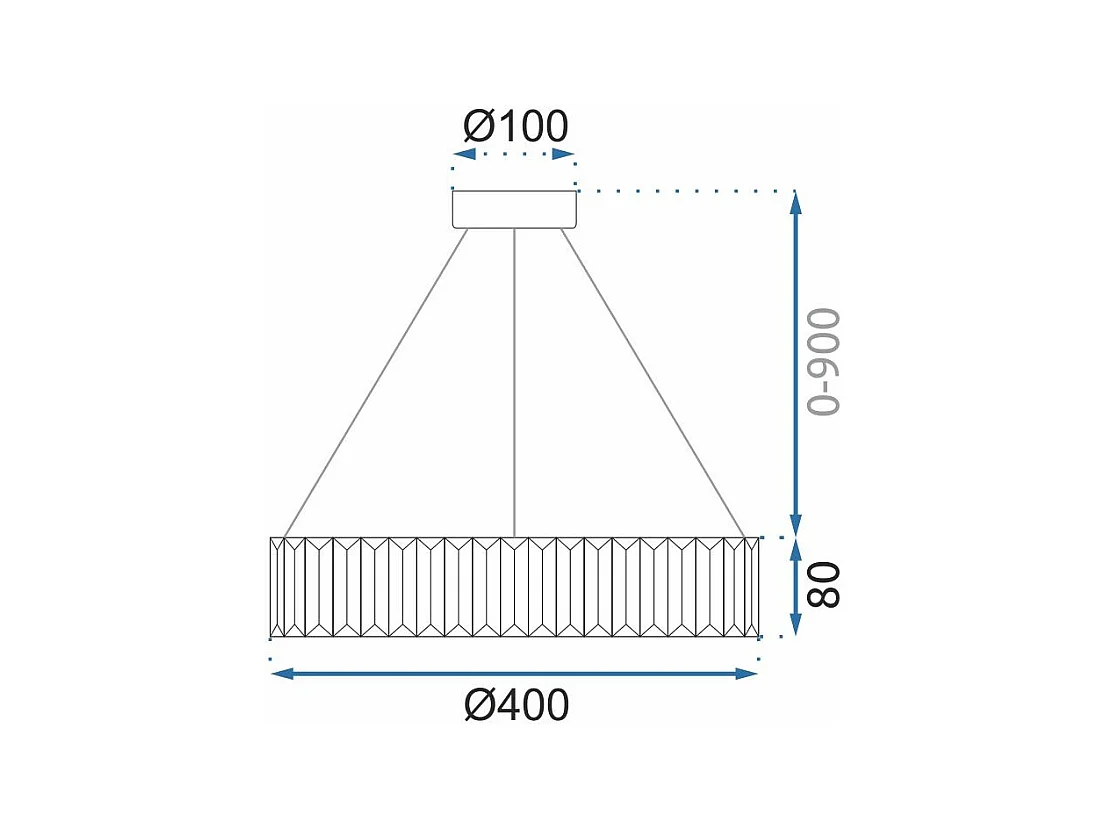 Lampada Toolight App982-Cp Transparent