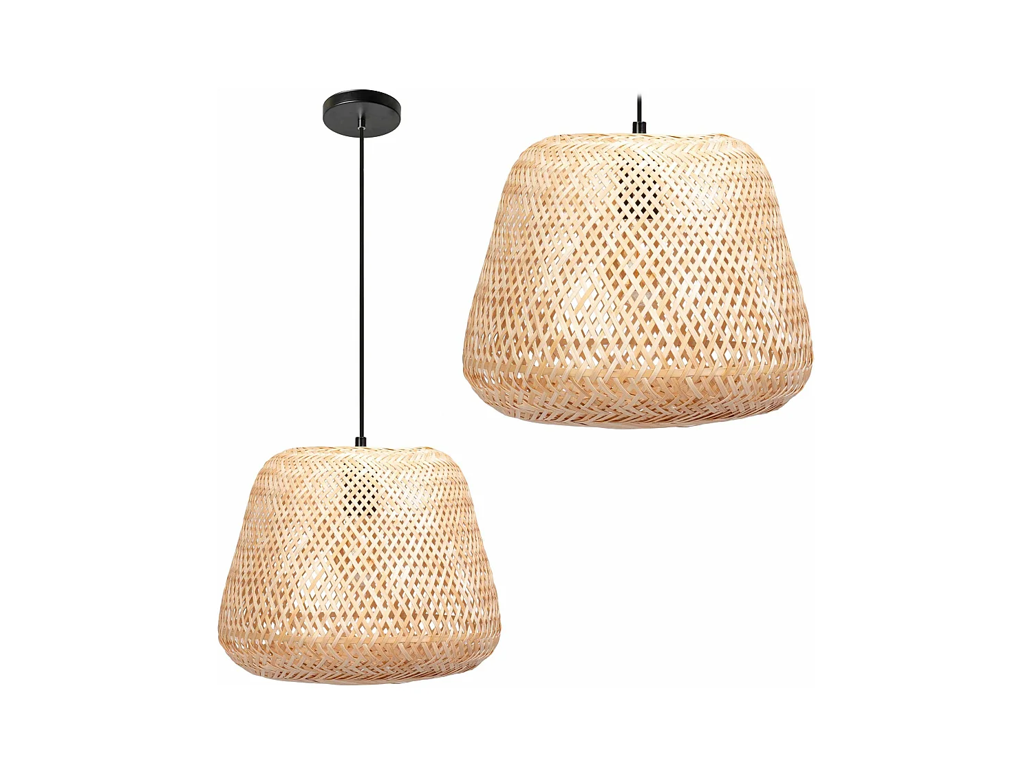 Lampe Suspendue Toolight App1338-1Cp Boho Beige