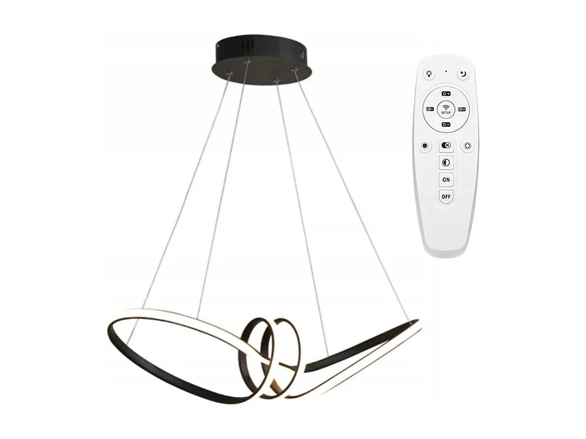 Hängelampe Toolight Led App823-Cp Long Black